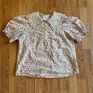FRNCH Floral Blouse in S